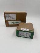 A boxed as new Schneider Electric XPSUEP14AP Safety Relay and a Schneider Electric AP9630 APC UPS N
