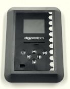 A pre-owned DigiPostPro Digital Tachograph with Driver Card, as new fittings and PSU (no plug adapto