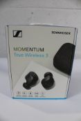 Sennheiser Momentum 3 In-Ear True Wireless Earbuds - Black.