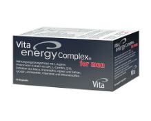 Vita Energy Complex for men (90 capsules, 30/03/2025, Non UK Packaging) (Stock image).