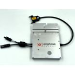 Fifteen pre-owned Enphase M215-60-230-S22 Photovoltaic Microinverters (Untested, sold as seen).