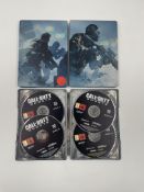 Forty pre-owned Call Of Duty Ghosts Steelbook Edition for PC (Some cases damaged, sold as seen).