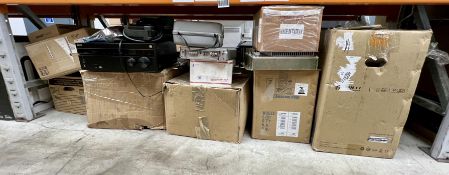A quantity of new and pre-owned IT and electrical items (All items sold as seen).