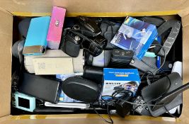 A quantity of assorted new and pre-owned small electrical items and accessories (All items sold as s