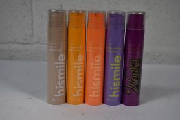 Five Tubes of HiSmile Toothpaste (Various Flavours) (60g) (Expiry from 09/2025).