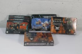 Six Assorted Warhammer Products to include 1x Warcry Kruleboyz Monsta-Killaz, 8 Miniatures, 1x Warcr