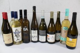 Twelve Bottles of White to include "Kleinstein" Chardonnay Alto Adige DOC (13.5% vol), Sa Cussa Anto