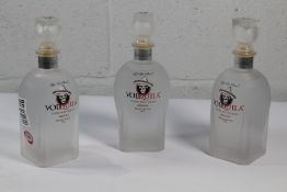 Three Red Eye Louie's Vodka and Tequila 3 x 700ml.
