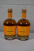 Two Matugga Golden Pot Still Rum (700ml).