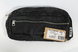 A.P.C. Ultra-Light Waist Bag in Black.