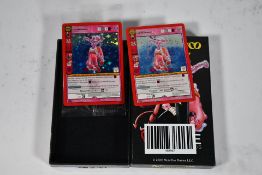 MetaZoo Box containing two The Red Ghost holographic playing cards.