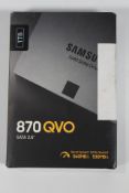 Samsung 870 QVO SATA 2.5" 1TB SSD, REF: MZ-77Q1T0.