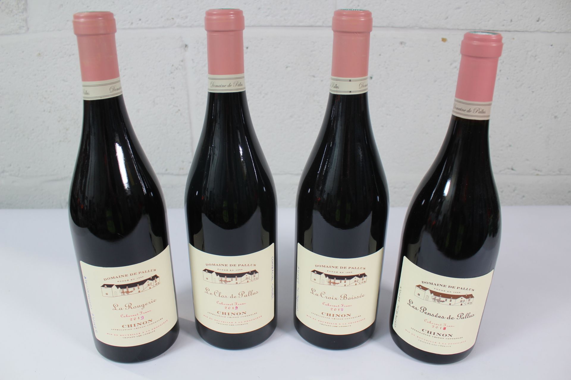 Four Domaine de Pallus Chinon Cabernet Franc 2019: Le Clos de Pallus, Les Pensees de Pallus, La Croi