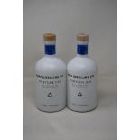 Two bottles of Earp Distilling Co., Portside gin (700ml).