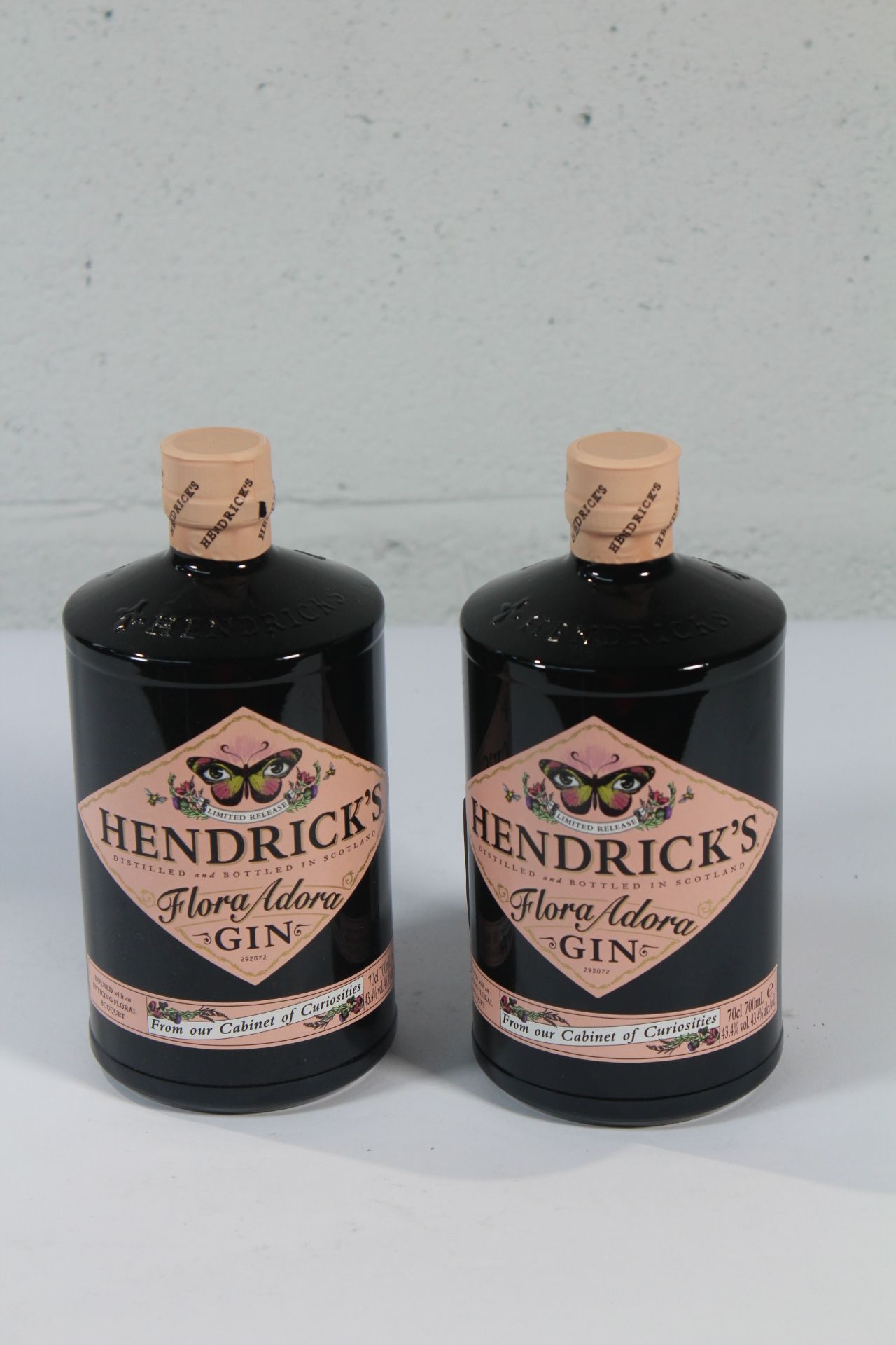 Two Hendrick's Flora Adora Gin 2 x 700ml.