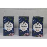 Three Six Dogs Distillery Pelargonium and Blue Pea (Blue) Gin 3 x 700ml.