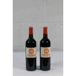 Two Grand Vin De Bordeaux Petit - Figeac 2016 Saint - Emilion Grand Cru 2 x 750ml.