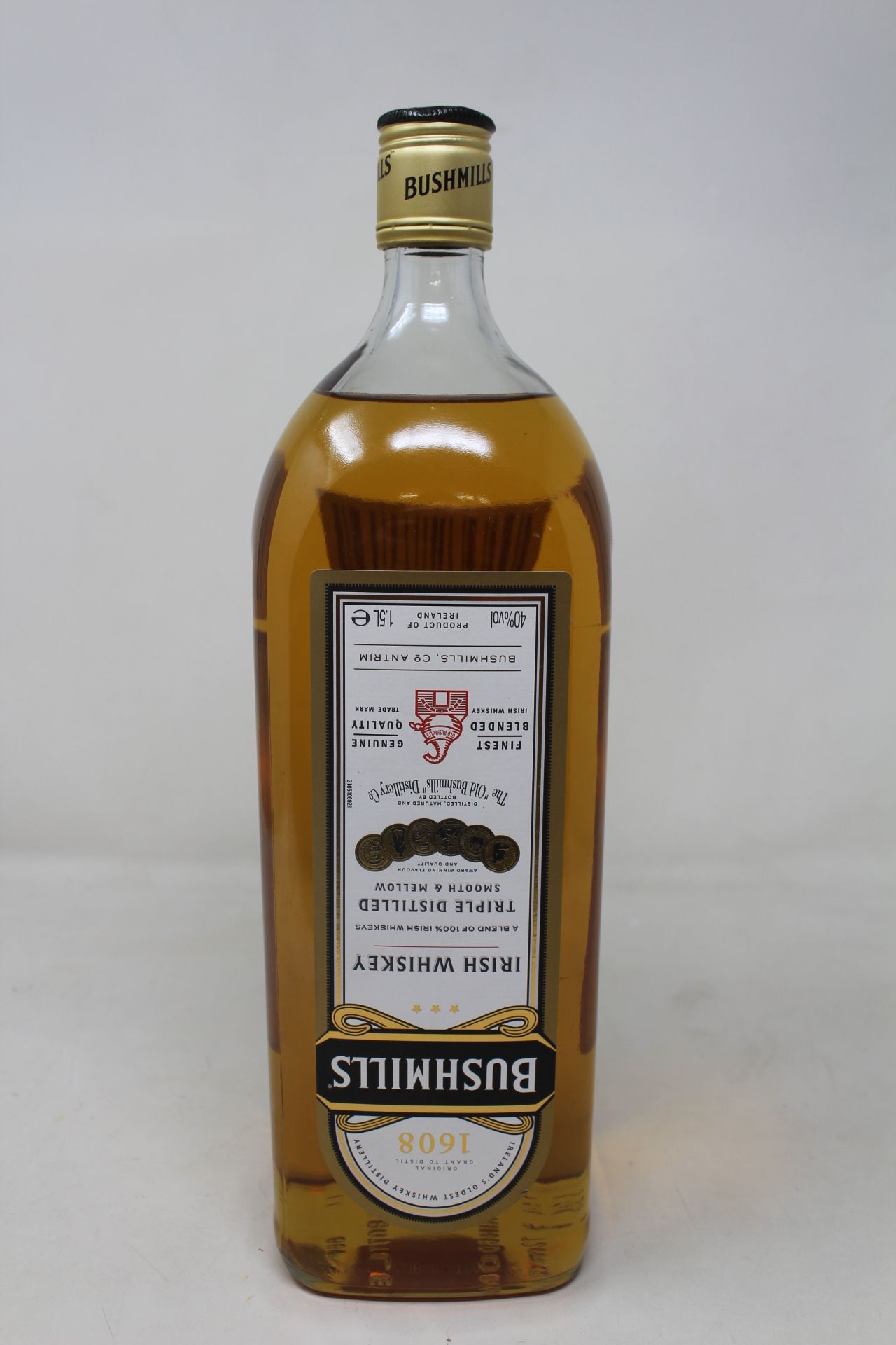 Bushmills 1608 Irish Whiskey 1.5L (40%).