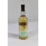 Littlemill 1990 Signatory Vintage Aged 13 Year Single Lowland Malt Scotch Whisky Cask No 2975 Bottle