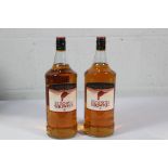 Two The Famous Grouse Blended Scotch Whisky 2 x 1.5ltr (Optics Bottles).