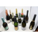 Twelve Assorted Sparkling White/Rose Wines to include Poggio Barbone Extra Dry, Collalto, Extra Dry,