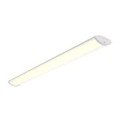 Three Ansell AOXL5/1 Oxford White 22W-38W LED 220/240V 1500mm Oxford Surface Linears (Stock image).