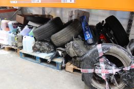 A Large Quantity of Miscellaneous Auto Parts and Accessories.