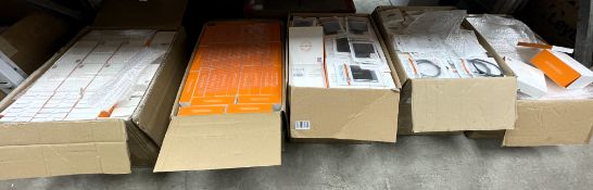 A quantity of as new Eluteng items including fan cases, SSD enclousures and USB-C cables.