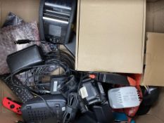 A quantity of new and pre-owned electrical items and accessories (All items sold as seen).