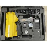 A pre-owned Airsense Aerotracer Volatile Compound Analyzer with accessories in foam lined PeliCase (