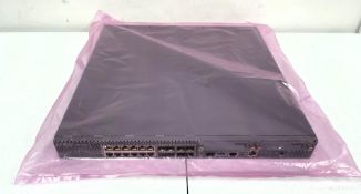 A pre-owned Juniper Networks SRX1500-AC Services Gateway (S/N: DB3819AK0042) (PLEASE NOTE THIS ITEM