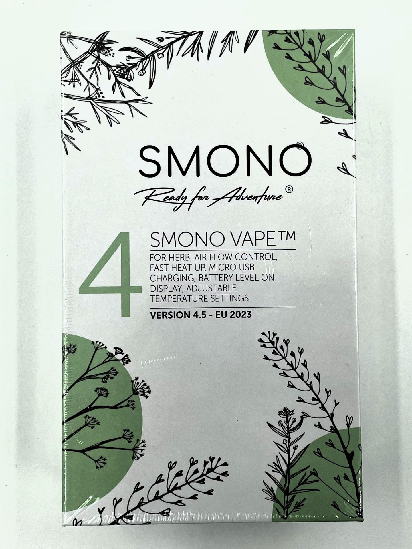 An as new Smono 4 Vaporizer (Box sealed) (Over 18's Only).