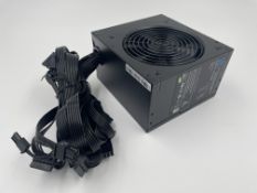 Five as new CWT GPT500S 500W 80+ Power Supplies (EAN: 5055492408617) (Plain packaging).