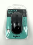 Four as new Logitech M510 Wireless Mice in Black (P/N: 910-001822).