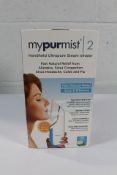 MyPurMist 2 Handheld Ultrapure Steam Inhaler.