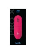 Logitech Pro X Superlight Wireless Gaming Mouse in Magenta (EAN: 5099206091801).
