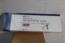 Six Covidien Endo Clip III Auto Suture Clip Applier, 5mm, As New (REF: 176630, Use By Date: 2026-04-