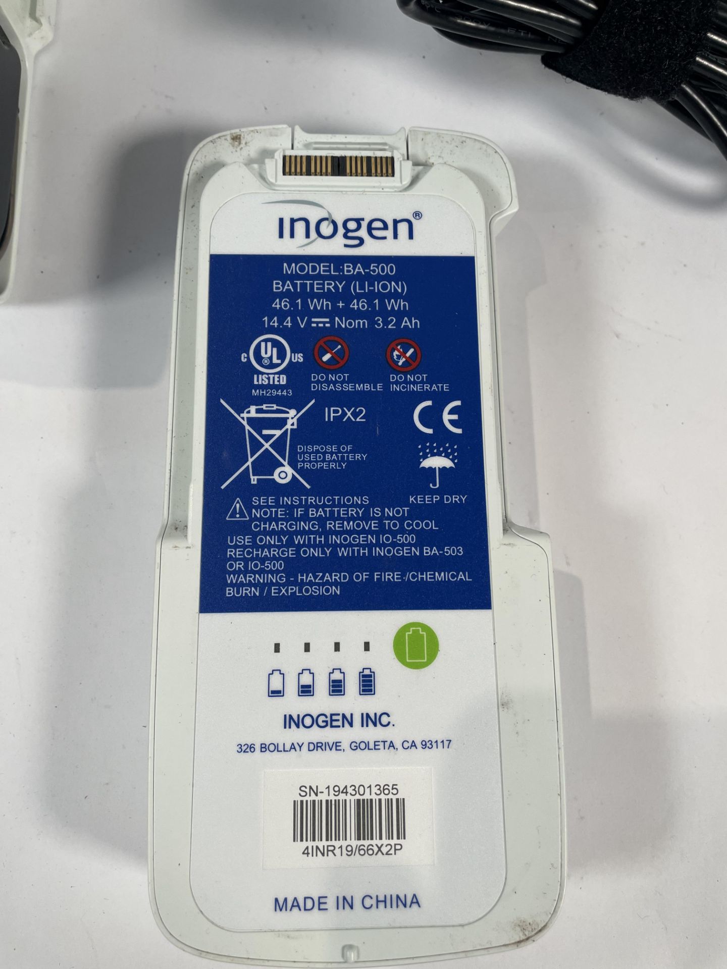 Inogen One G5 Portable Oxygen Concentrator. Pre-owned. Please Note This item is untested and may be - Image 5 of 5
