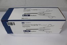 Covidien Premium Surgilclip II - Auto Suture - Clip Applier - 9.75" Medium 134051 (Box of 6, Exp: 28