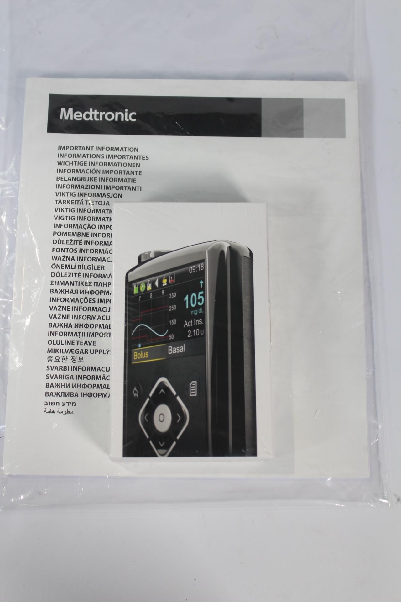 Medtronic MiniMed 640G Insulin Pump (EXP: 2025-11-06). As New and Sealed.