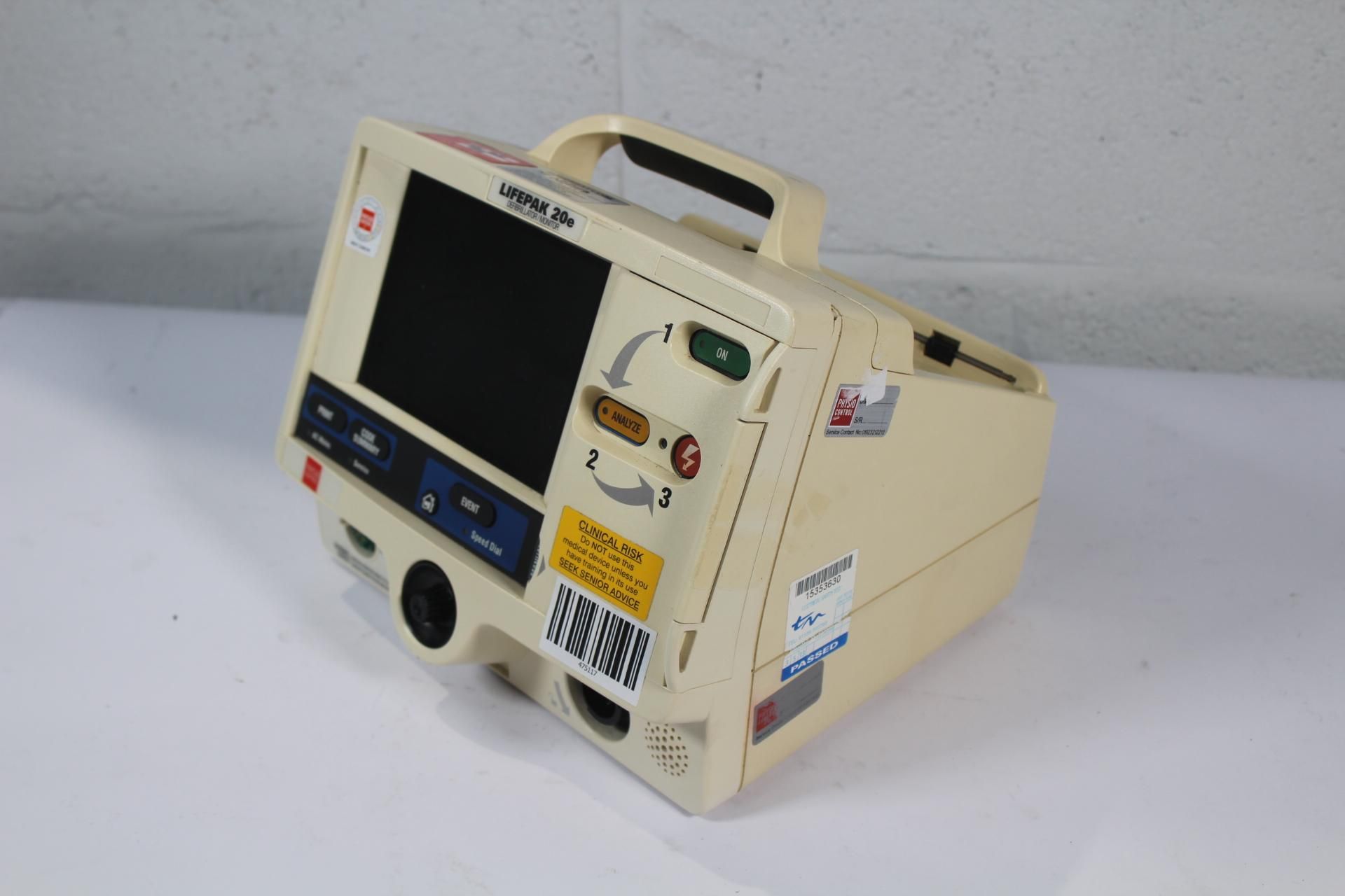 Medtronic Lifepak 20e Defibrillator/Monitor. Pre-owned. Item is untested and may be incomplete, View