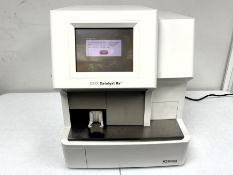 A pre-owned IDEXX Catalyst DX Vet Blood Analyzer (REF: 89-37997-02) (Error message displayed. Sold a