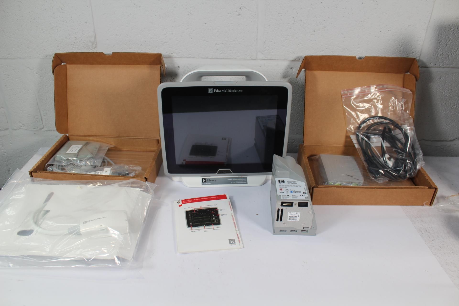Edwards Scientific HemoSphere Advanced Monitor HEM1 with Accessories. Pre-owned. Please Note item is