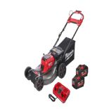 Milwaukee M18 F2LM53-122 Twin 18V FUEL Brushless 53cm Self Propelled Lawn Mower, 2x 12.0Ah HighOutpu