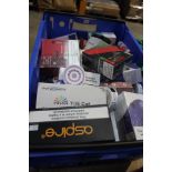 Assorted disposable vapes, e-liquid, smoking accessories and related items (Many items past expiry d