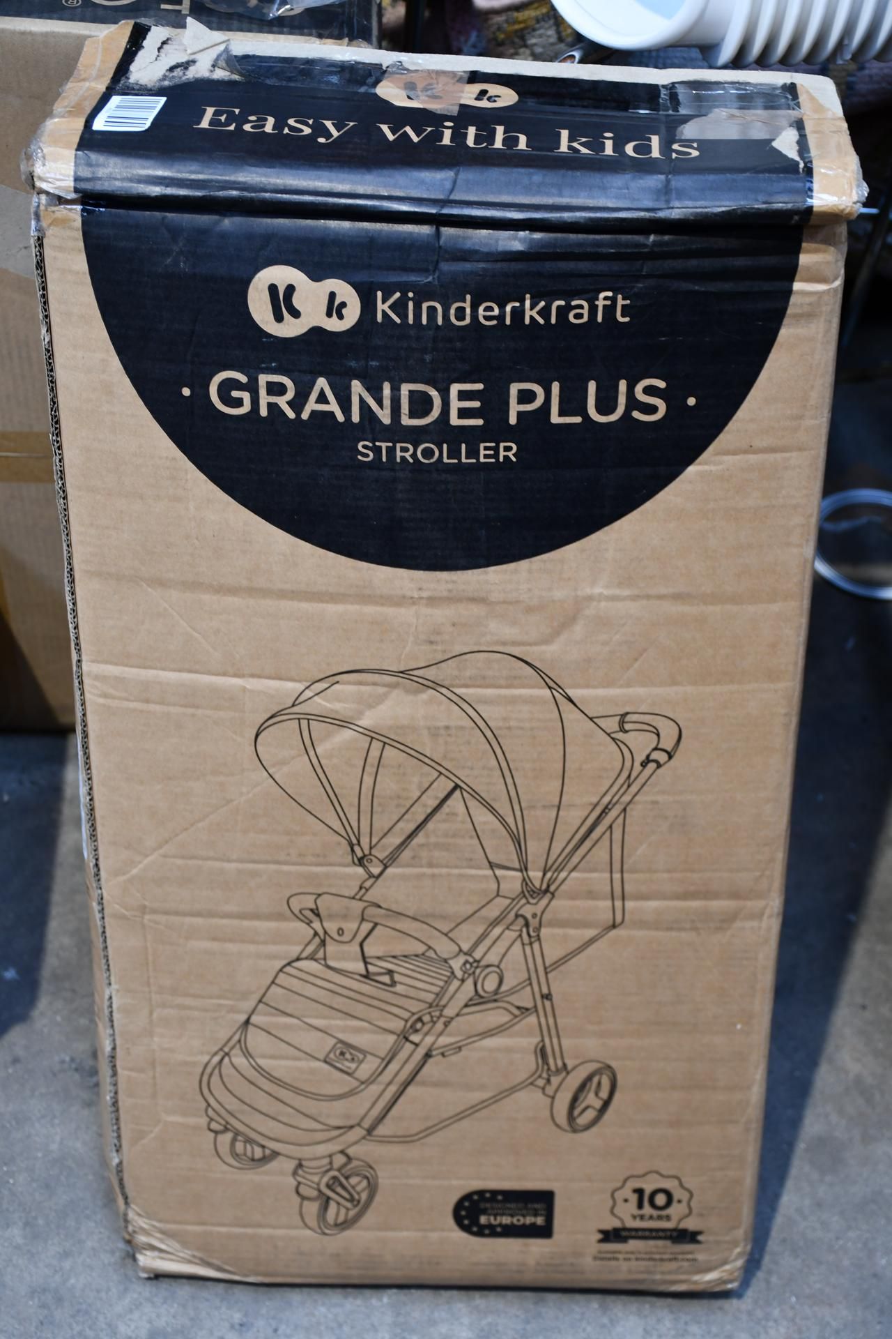 KinderKraft Grande Plus Stroller (Viewing Advised).