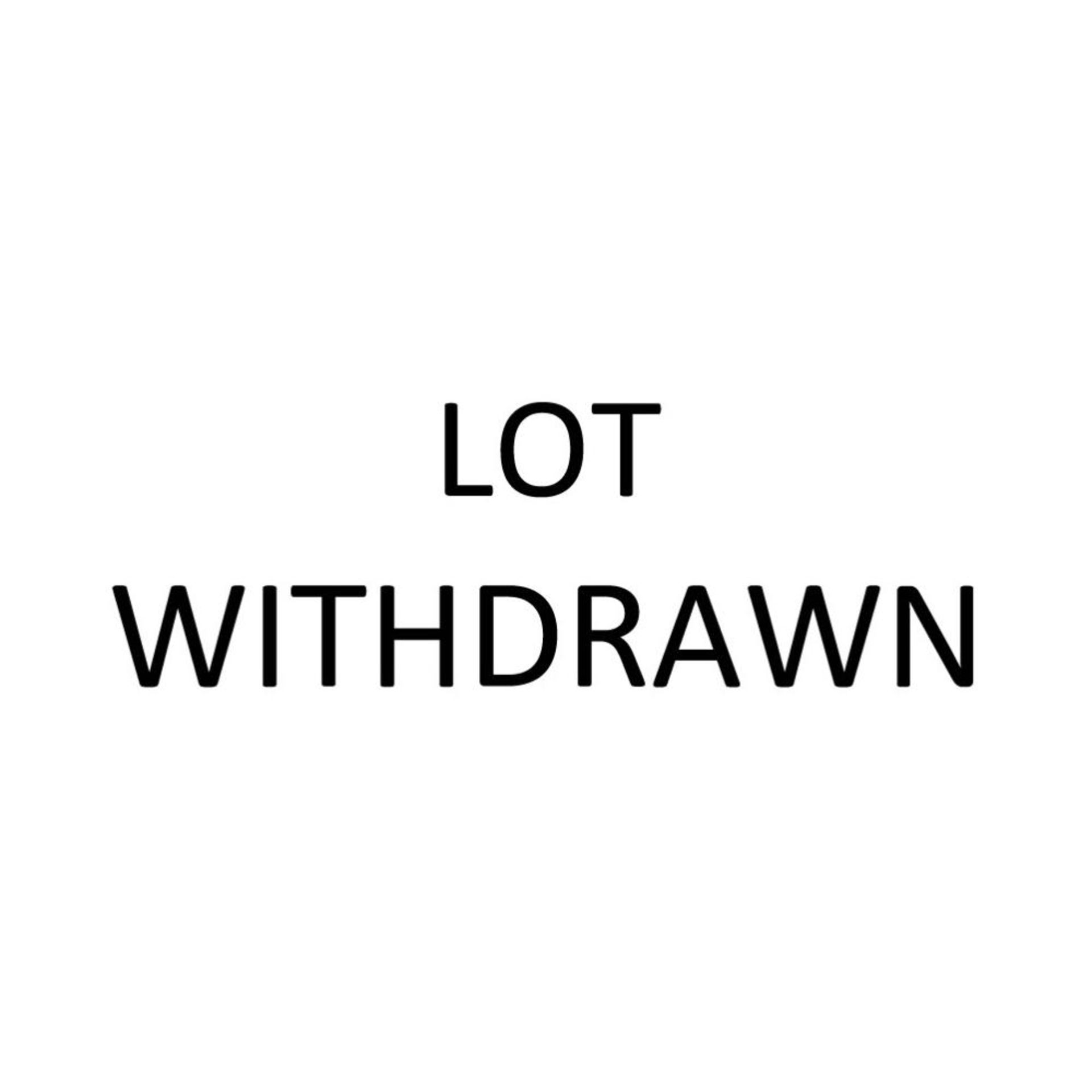 LOT WITHDRAWN