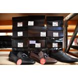 Twelve Burton Menswear London Shoes, Mixed Styles and Sizes. Viewing Advised