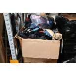 Mixed Clothes Box including T-Shirts, Trousers, Jumpers, Coats and More, Various Style's and Sizes.