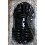 Braingain 40kg Adjustable Dumbbell (Single). As New.